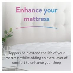 Slumberdown Climate Comfort Mattress Topper - Single -Habitat shop 9605602 R Z007A