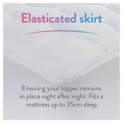 Slumberdown Climate Comfort Mattress Topper - Single -Habitat shop 9605602 R Z008A