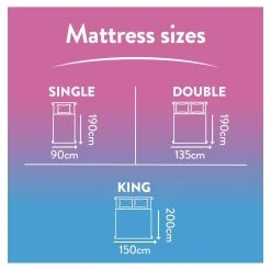 Slumberdown Climate Comfort Mattress Topper - Single -Habitat shop 9605602 R Z009A