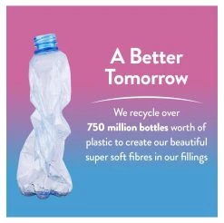 Slumberdown Climate Comfort Mattress Topper - Single -Habitat shop 9605602 R Z011A