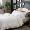 Habitat Cotton Waffle Plain White Bedding Set - Single 1 Habitat Cotton Waffle Plain White Bedding Set - Single -Habitat shop 9607064 R Z001A