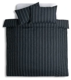 Habitat Cotton Modern Country Stripe Navy Bedding Set-Single -Habitat shop 9608740 R Z002A