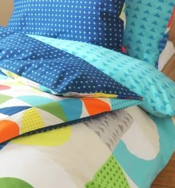 Habitat Kids Geo Shapes Twin Pack Bedding Set - Double -Habitat shop 9610790 R Z006A