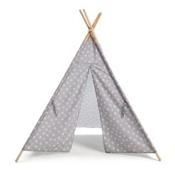 Habitat Kids Grey Stars Teepee Tent -Habitat shop 9611005 R Z002A