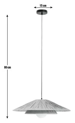 Habitat Guii 2 Tier Rattan Pendant Light - Natural -Habitat shop 9611050 R E001