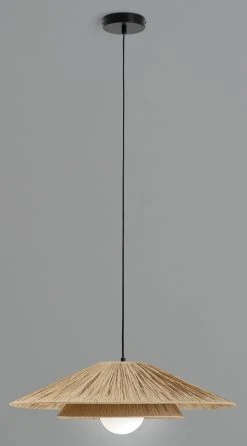 Habitat Guii 2 Tier Rattan Pendant Light - Natural -Habitat shop 9611050 R Z002C