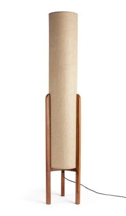 Habitat Arbaa Woven Column Floor Lamp - Natural