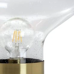 Habitat Marlow Glass Table Lamp - Gold -Habitat shop 9622977 R Z002A