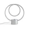Habitat Pill Metal LED Table Lamp - Brushed Chrome