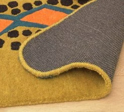 Habitat Kids Dragon Shaped Rug - Mustard - 100x150cm -Habitat shop 9627817 R Z003C