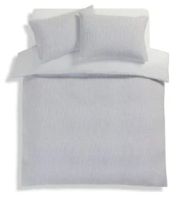 Habitat Cotton Matelassé Grey Bedding Set - Double -Habitat shop 9627886 R Z002A