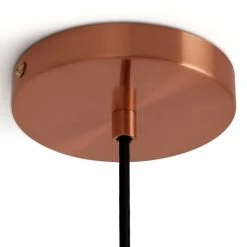 Habitat Coleman Metal Pendant Light - Copper 11 Habitat Coleman Metal Pendant Light - Copper -Habitat shop 9628081 R Z003A