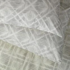 Habitat Cotton 200TC Geo Silver & Cream Bedding Set - Single -Habitat shop 9629152 R Z003A