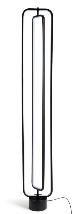 Habitat Sio LED Floor Lamp - Black