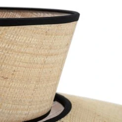 Habitat Otto 2 Tier Pendant Shade - Natural -Habitat shop 9636561 R Z002A