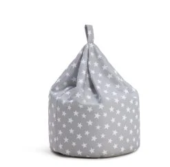 Habitat Kids Grey Stars Bean Bag -Habitat shop 9644199 R Z003A