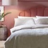 Habitat Pinsonic Velvet Plain Grey Bedding Set - Double -Habitat shop 9649338 R Z001A