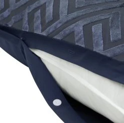 Habitat Velvet Geo Navy Bedding Set - Single -Habitat shop 9651663 R Z004A