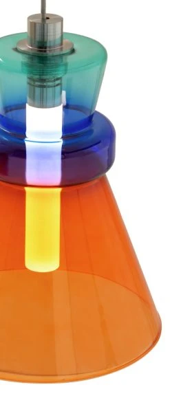 Habitat Vivian Glass LED Ceiling Light - Multicoloured 9 Habitat Vivian Glass LED Ceiling Light - Multicoloured -Habitat shop 9694022 R Z002A